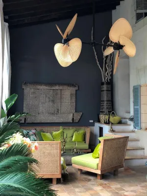 Bild: Ventilatoren von Casa Bruno in einem alten Stadtpalast auf Mallorca