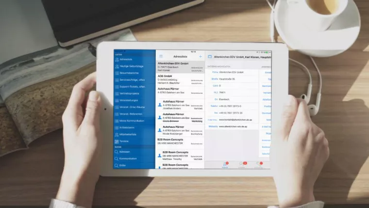 Bild: cobra Mobile CRM 2017 ab sofort verfügbar