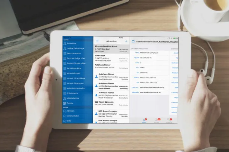cobra Mobile CRM 2017 ab sofort verfügbar Bild: cobra Mobile CRM 2017 ab sofort verfügbar