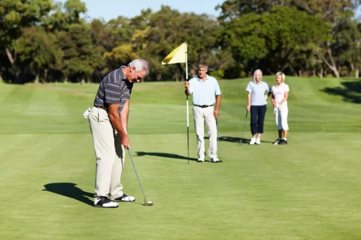 Bild: Bachblüten Rescue Tropfen finden erfolgreich Einsatz im Golfsport