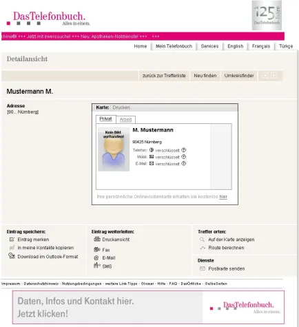 Telefonbuch 2.0 Bild: Telefonbuch 2.0