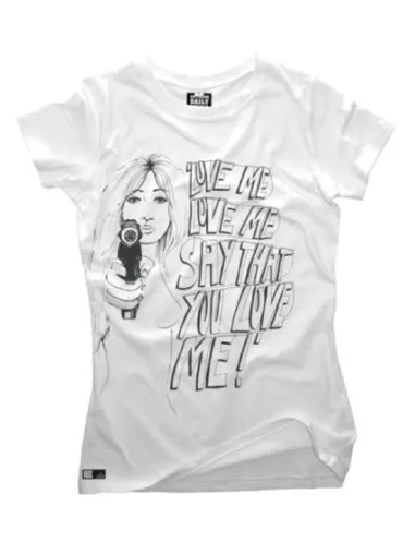 Ein T-Shirt sagt mehr als tausend Worte Bild: Ein T-Shirt sagt mehr als tausend Worte