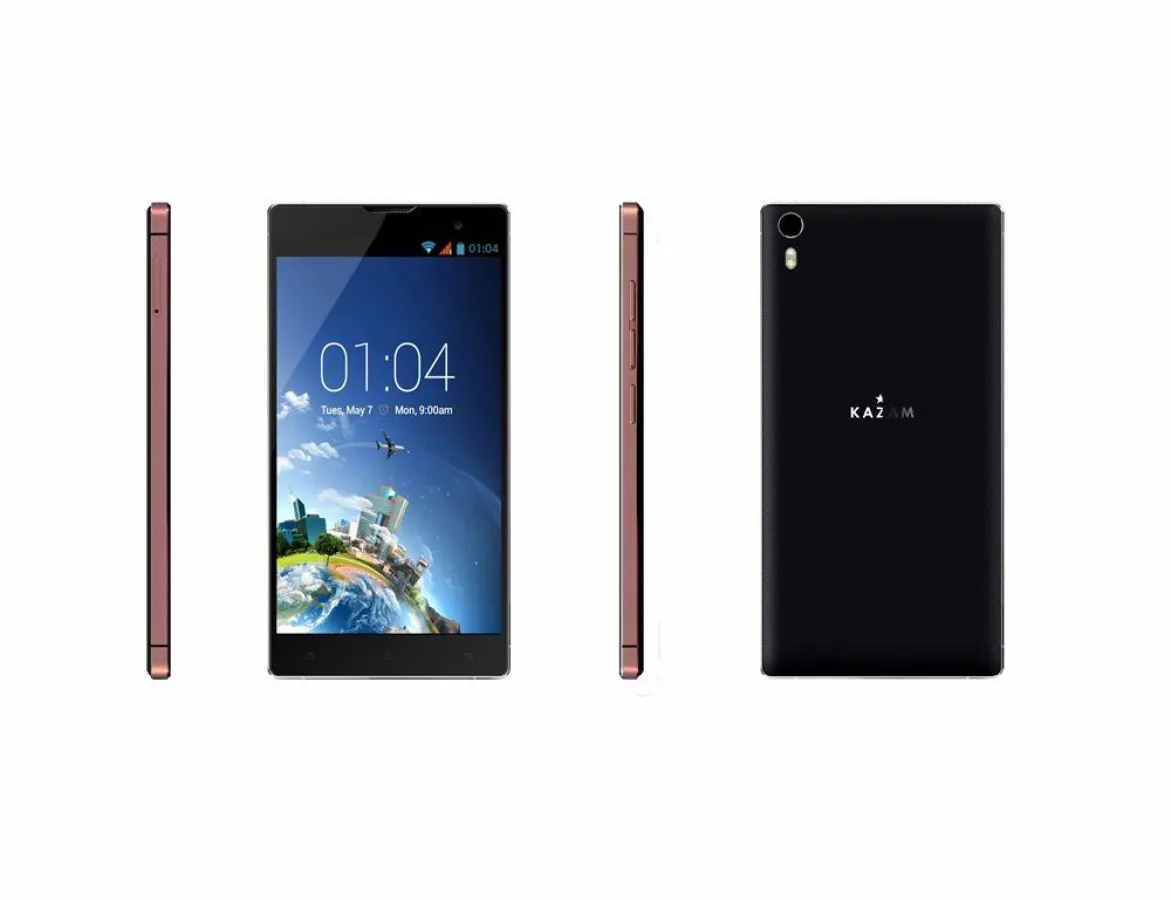 Das Tornado 5.5 ist das neue Highend-Smartphone im KAZAM Portfolio