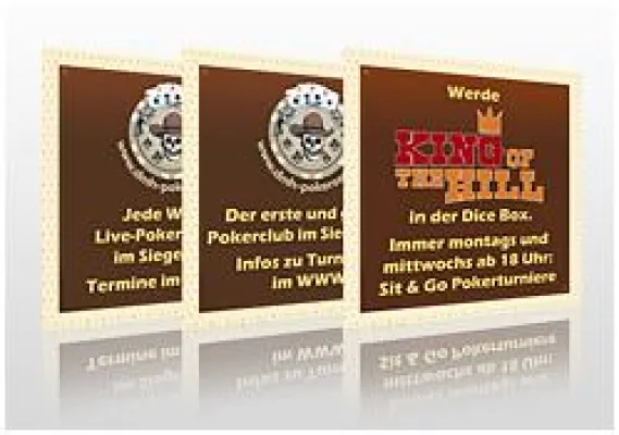 Bild: Werbeagentur mediatwister aus Siegen gestaltete Werbeplanen für die Get Rated GbR