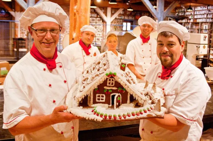 Bild: Karls Lebkuchen-Bau-Wettbewerb