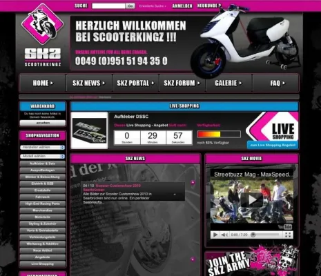 Bild: Versand des Online-Shops ScooterKingZ rollt effizient mit pixi* Versandhandelssoftware
