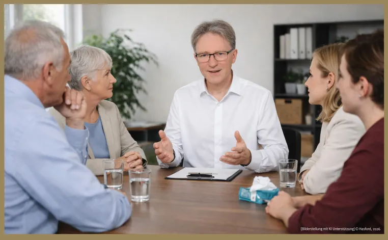 Unternehmensnachfolge: Ralf Hasford begleitet Konfliktklärung, Verhandlung und präventive Vereinbarungen Bild: Unternehmensnachfolge: Ralf Hasford begleitet Konfliktklärung, Verhandlung und präventive Vereinbarungen