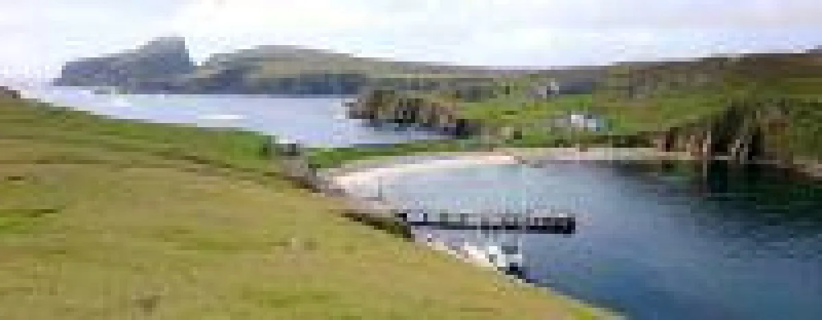 Segelyacht Cherokee auf Fair Isle