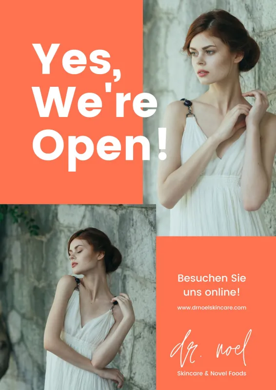 Die Münchner Doctor Brand dr. noel Skincare & Novel Foods startet Weblaunch (© dr. noel by amalthea feelgood)