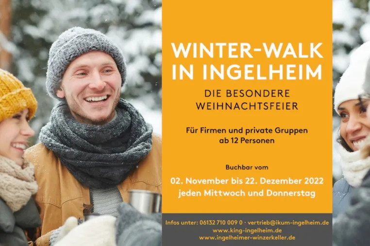 Bild: Winter-Walk Ingelheim - die kreative GPS-Outdoor Weihnachtsfeier
