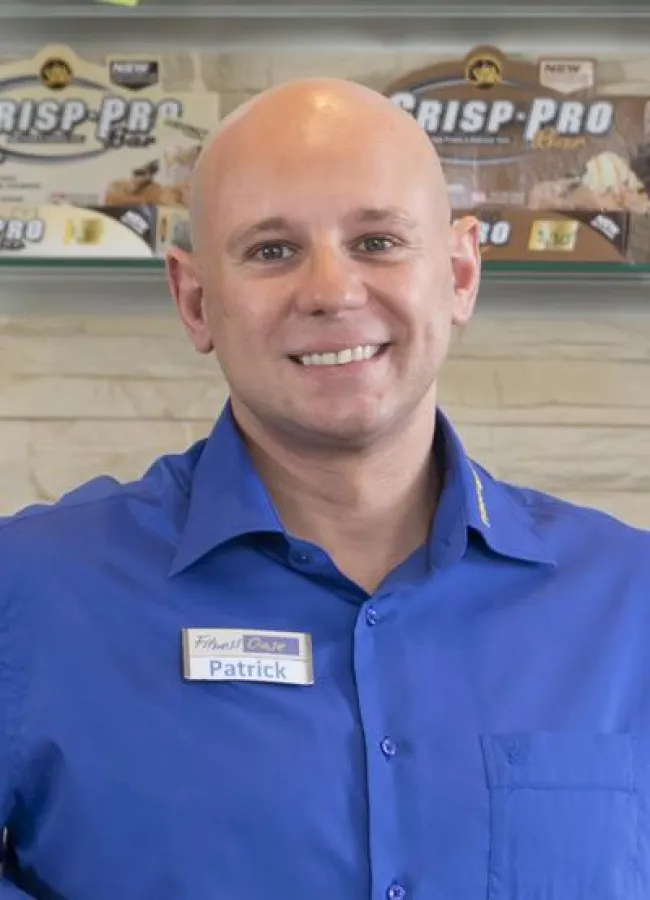 Patrick Scheidt von der Fitness Oase Wörth.