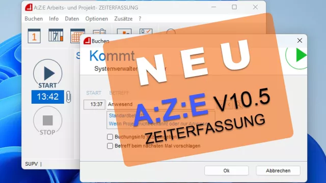 Erfolgsgeheimnis A:Z:E Zeiterfassung Bild: Erfolgsgeheimnis A:Z:E Zeiterfassung