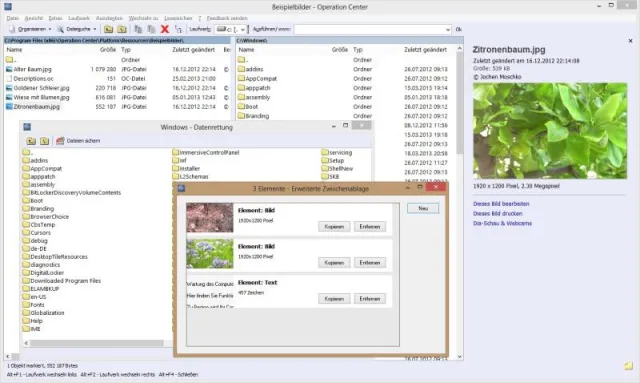 Dateimanager "Operation Center" als Vorabversion verfügbar Bild: Dateimanager "Operation Center" als Vorabversion verfügbar