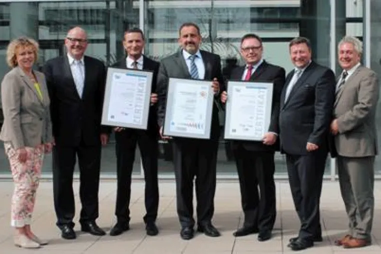Bild: 20 Jahre erfolgreich zertifiziertes Managementsystem