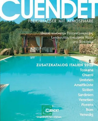 Bild: Cuendet baut Angebot in Italien weiter aus - Zusatzkatalog präsentiert Ferienhäuser mit Atmosphäre