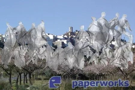 Bild: EL-DRAC zeigt PAPERWORKS von Jo Pellenz in Spanien