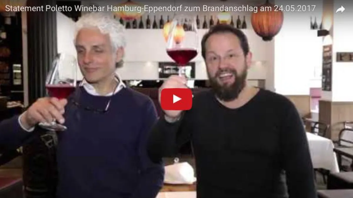 Videobotschaft der Poletto-Inhaber ©LL-Werbeagentur Leonard Koerner