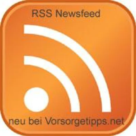 Bild: Vorsorgetipps.net jetzt mit RSS-Newsfeed-Service