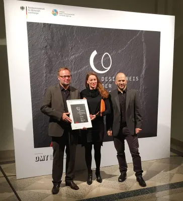 Bild: oup kommunikation wird mit dem Designpreis der Bundesrepublik Deutschland ausgezeichnet