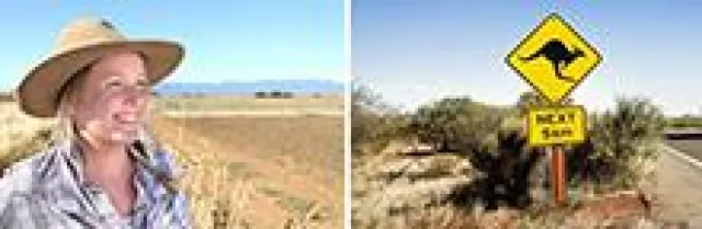 Australia Day in der australischen Wildnis Bild: Australia Day in der australischen Wildnis