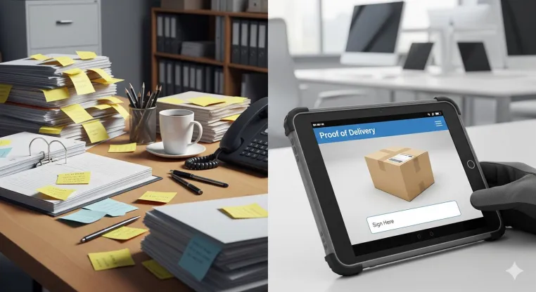 Digitale Zustellnachweise statt Papierchaos: AREALCONTROL bringt Proof of Delivery (PoD) für KMU Bild: Digitale Zustellnachweise statt Papierchaos: AREALCONTROL bringt Proof of Delivery (PoD) für KMU