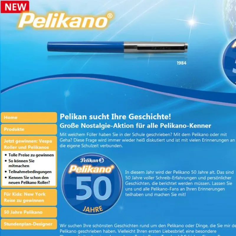Die Pelikano Nostalgie-Aktion