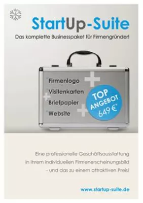 Bild: Die StartUp-Suite - eine kostengünstige Corporate Design Lösung nur für Existenzgründer