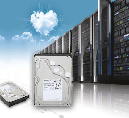 Bild: Toshiba präsentiert 5 TB große Enterprise-HDDs für Cloud-Umgebungen