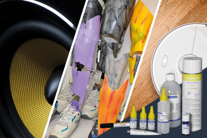 Bild: Ein Tropfen Cyberbond. Besser als gekonnt.