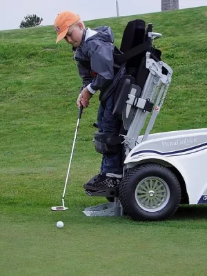 Bild: Sport und Spaß trotz Handicap: Para-Schnuppergolfen im Golf-Park Winnerod