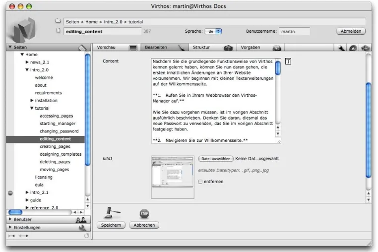 Bild: Dynamische Webauftritte mit statischen URLs – Virthos stellt CMS-Lösungen in Version 2.1 vor