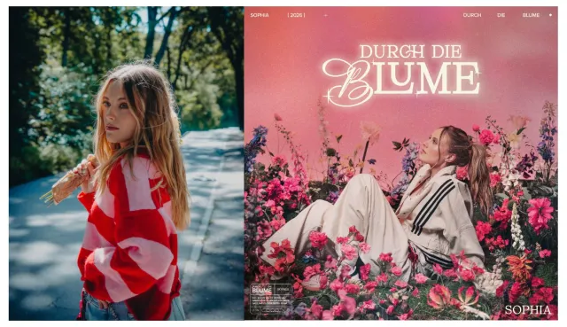 SOPHIA entert die Charts mit „Durch die Blume“ auf Platz 3 – Erfolgreichstes deutsches Album der Woche Bild: SOPHIA entert die Charts mit „Durch die Blume“ auf Platz 3 – Erfolgreichstes deutsches Album der Woche