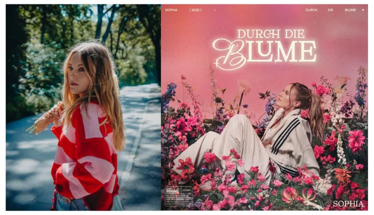 Bild: SOPHIA entert die Charts mit „Durch die Blume“ auf Platz 3 – Erfolgreichstes deutsches Album der Woche