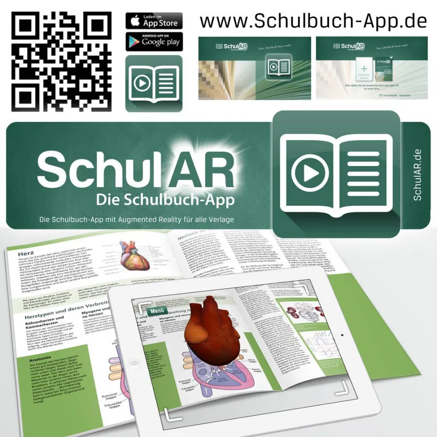 SchulAR - Die Schulbuch-App mit Augmented Reality