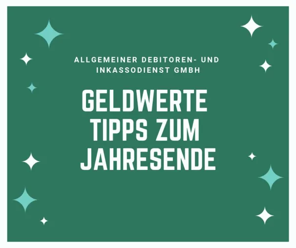 Bild: Geldwerte Tipps zum Jahresende
