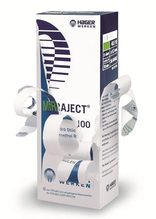 Miraject by Hager & Werken - Der Inbegriff der schmerzfreien Injektion
