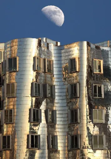 Bild: Concept Team führt eine Kern-Sanierung des berühmten silbernen Gehry Baus im Düsseldorfer Hafen aus