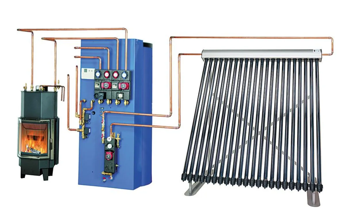 Heizen mit Solarenergie - Das Hark-Ganzjahreskonzept spart Heizkosten und schont die Umwelt