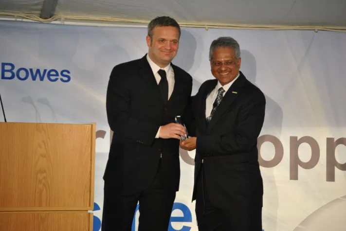 Bild: Logistic-Mail-Factory gewinnt Brilliant Communication Award 2011von Pitney Bowes