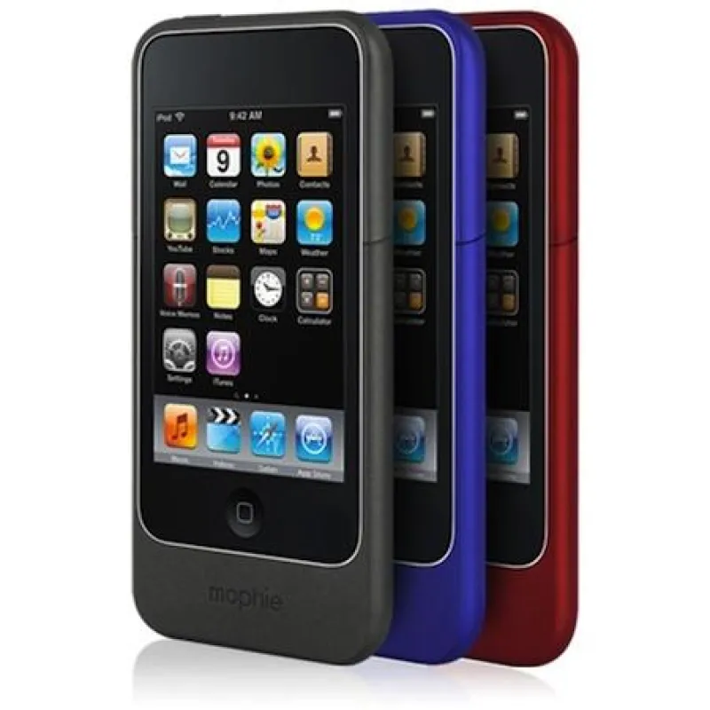 Mophie Juice Pack Air in drei Farben für iPod Touch 2G