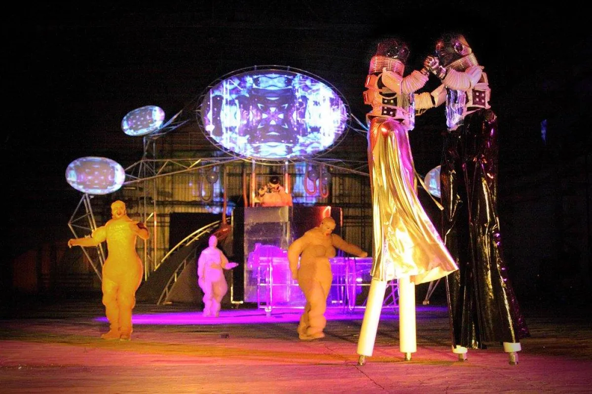 Premiere der Theateraufführung Planet Lem in London am 1. Juli 2011