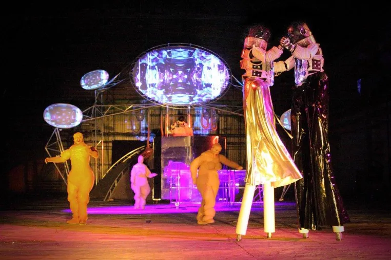 Bild: Science-Fiction-Theater „Planet Lem“ am 4. und 5. August 2011 Open-Air in Berlin