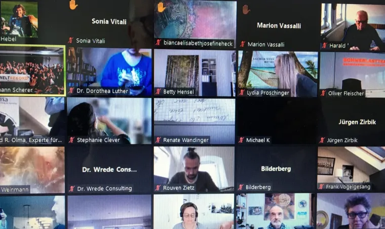 60 Sekunden Zittern - neuer Weltrekord beim zweiten internationalen Zoom Speaker Slam Bild: 60 Sekunden Zittern - neuer Weltrekord beim zweiten internationalen Zoom Speaker Slam