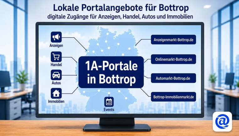 Bild: Bottrop erhält mit 1A-Portale.de zentrale Einstiege für lokale Angebote und Handel