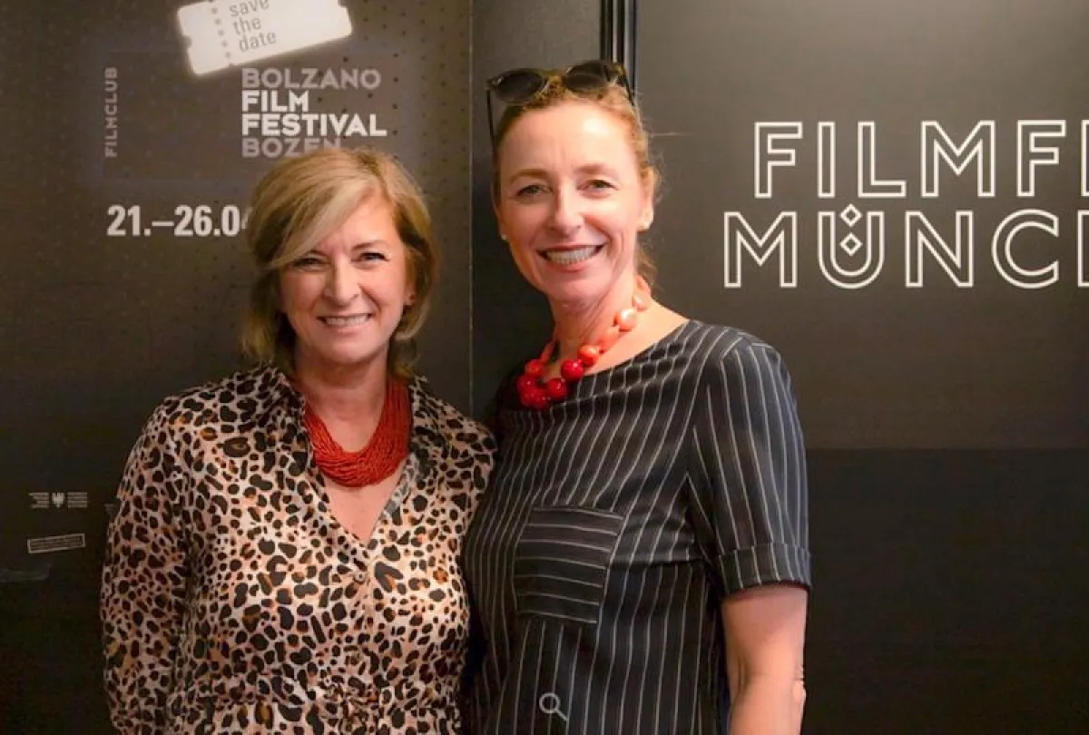 links Helene Christanell Film Festival Bozen, rechts Diana Iljine Filmfest München