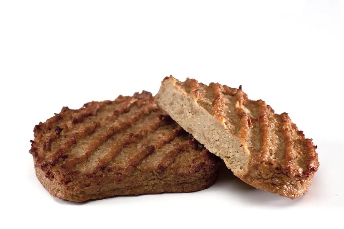 Das Veggie-Steak von Vegafit überzeugt auch Fleischesser