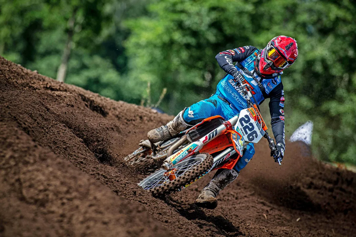 Tom Koch beim Raceday Simulation Training in Ludwigslust