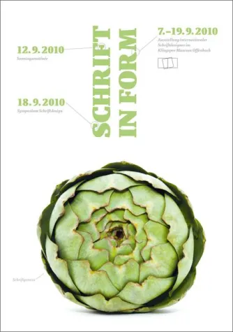 Bild: »Schrift in Form II« – Ausstellung im Klingspor Museum Offenbach