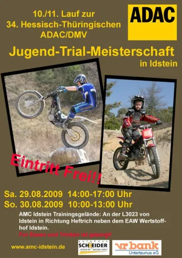 Bild: Hessischer Jugend Trial Meisterschaftslauf in Idstein, Taunus