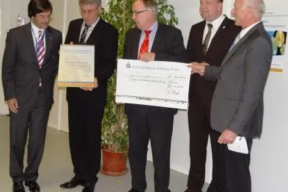 Bild: GenoFutura AWARD 2011 für Stiftungsidee Dieter Christoph - Stiftungskonzept Erneuerbare Energien
